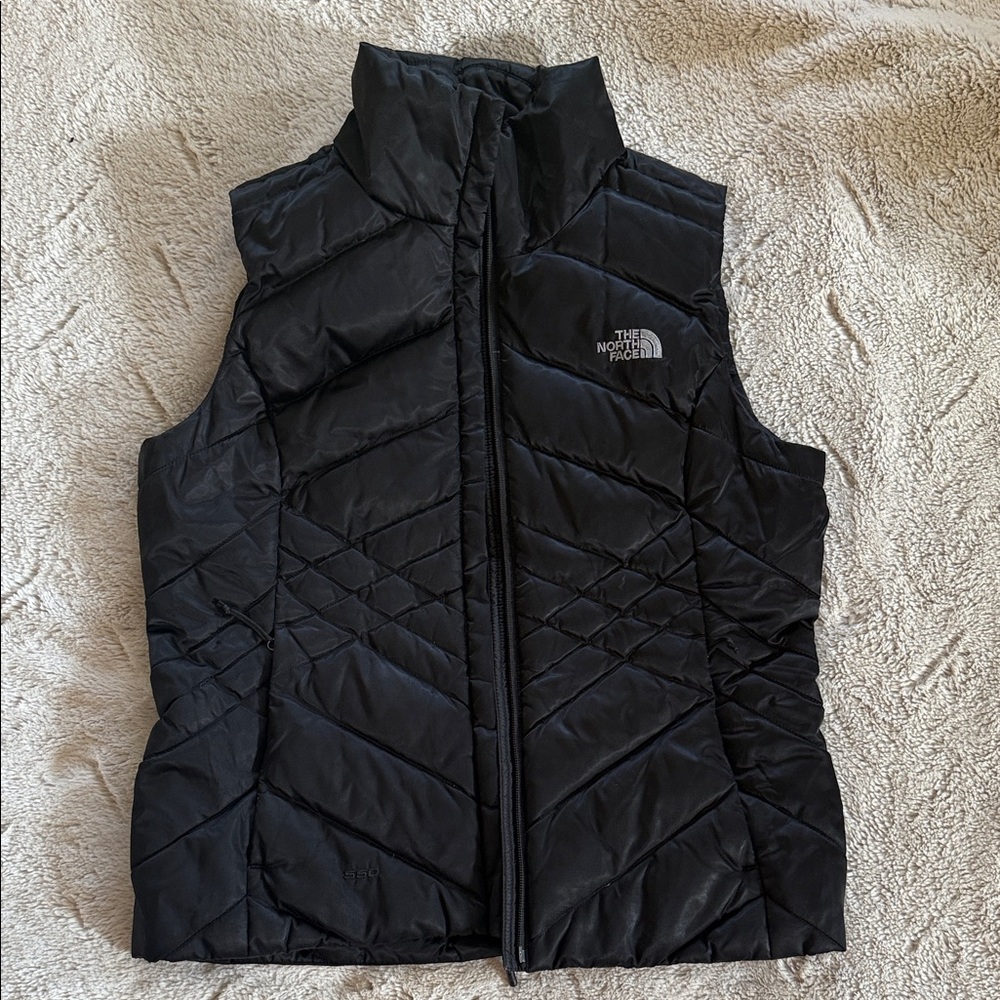 The North Face Black Puffer Vest